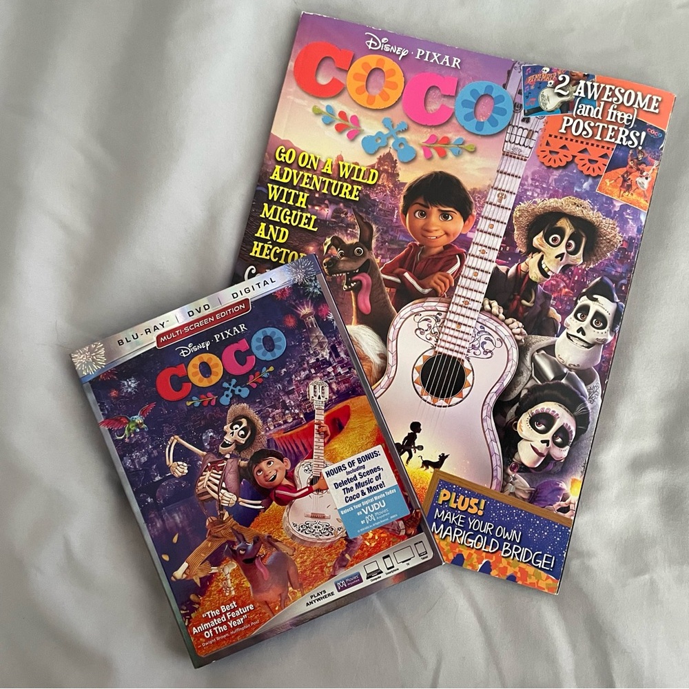 Coco DVD & Activity Book